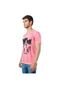 Camiseta Estampa Rosa - Marca Dopping