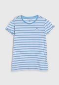 Camiseta Tommy Hilfiger Reta Listrada Azul - Marca Tommy Hilfiger