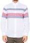 Camisa Tommy Hilfiger Listras Branca - Marca Tommy Hilfiger