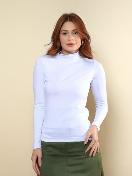 Blusa Cacharrel Viscolycra Branco - Marca Aura