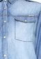 Camisa Jeans Colcci Loose Azul - Marca Colcci