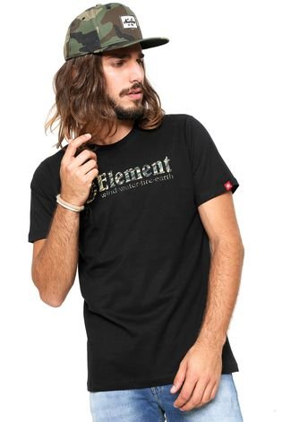 Camiseta Element Bump Preta
