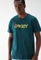 Camiseta Oakley Reta Estampa Verde - Marca Oakley