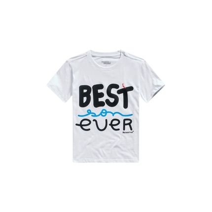 Camiseta Best Son Ever Reserva Mini Branco - Marca Reserva Mini