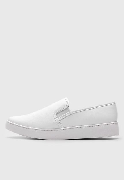 Slip On Vizzano Recortes Branco - Marca Vizzano