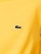 Camiseta Lacoste Masculina Jersey Pima Cotton Giallo Amarela - Marca Lacoste