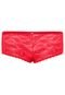 Calcinha Caleçon Calvin Klein Underwear Renda Naked Vermelha - Marca Calvin Klein Underwear