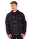 Jaqueta Tommy Jeans Masculina Regular Utility Shirt Denim Black Preta - Marca Tommy Jeans