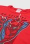 Camiseta Brandili Infantil Disney Marvel Homem Aranha Vermelha - Marca Brandili
