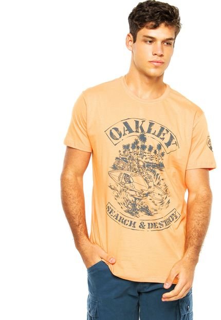 Camiseta Oakley The Trooper Laranja - Marca Oakley