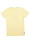 Camiseta Colcci Fun Slim Caveira Amarela - Marca Colcci Fun