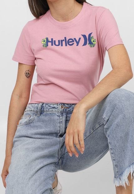 Camiseta Hurley One&Only Rosa - Marca Hurley