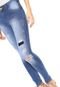 Calça Jeans GRIFLE COMPANY Skinny Rasgada Azul - Marca GRIFLE COMPANY