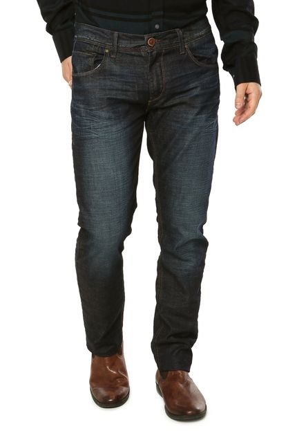 Calça Jeans Reta Wrangler Azul - Marca Wrangler