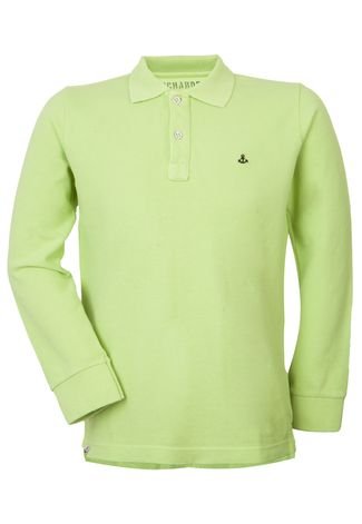 Camisa Polo Richards Kids Casual Verde