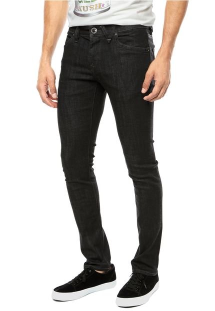 Calça Jeans Volcom 2X4 Preta - Marca Rusty