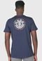 Camiseta Element Topo Four Azul-Marinho - Marca Element