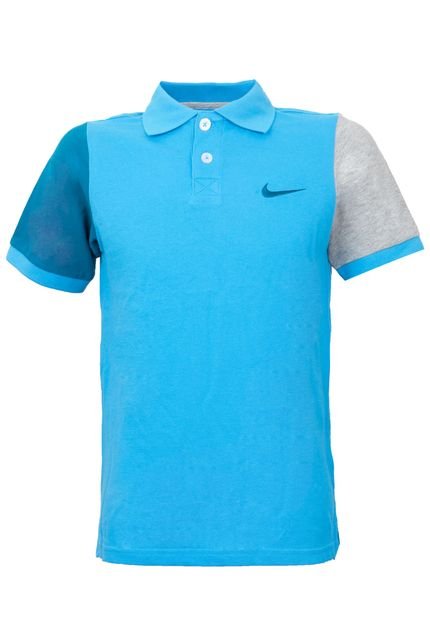 Camisa Polo Nike Club Solid Pique SS Azul - Marca Nike