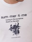 Camiseta Calvin Klein Masculina Summertime Branca - Marca Calvin Klein