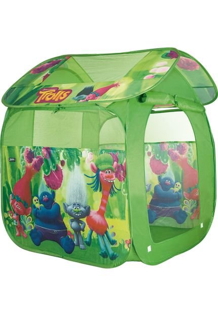 Barraca Portátil Zippy Toys Casa Trolls Verde - Marca Zippy Toys