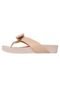Chinelo Piccadilly Birken Laço Nude - Marca Piccadilly