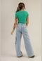 Blusa Cropped Adulto em Ribana The Philippines Verde Claro - Marca The Philippines