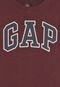 Camiseta GAP Logo Vinho - Marca GAP