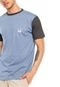 Camiseta Hang Loose Monofin Azul/Cinza - Marca Hang Loose