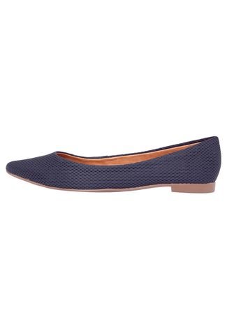 Sapatilha DAFITI SHOES Bico Fino Azul - Compre Agora