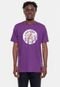 Camiseta NBA Oil Color Los Angeles Lakers Roxa Escuro - Marca NBA