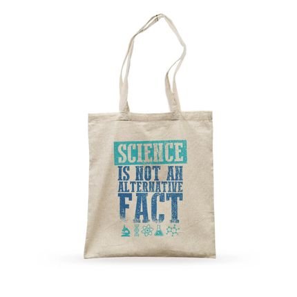 Ecobag Science Is Fact - Marca Studio Geek 