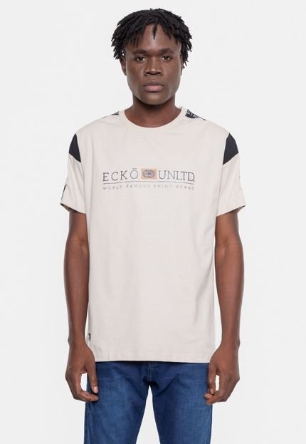 Camiseta Ecko Estampada Areia - Marca Ecko
