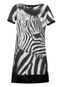 Vestido Forum Reta Animal Zebra - Marca Forum