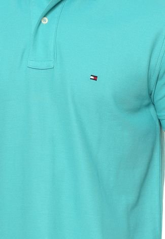 Camisa Polo Tommy Hilfiger Regular Azul