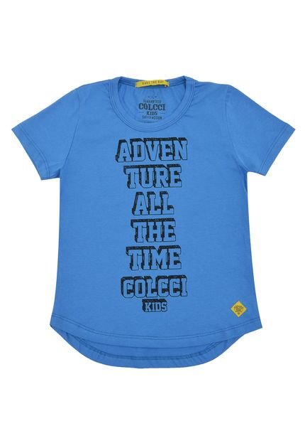 Camiseta Colcci Kids Adventure Azul - Marca Colcci Kids