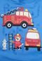 Conjunto Kyly Fire Truck Azul/Preto - Marca Kyly