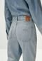 Calça Jeans Reta Cropped com Efeito Gloss - Marca Lez a Lez