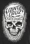 Camiseta Santa Cruz Inked Skull Preta - Marca Santa Cruz