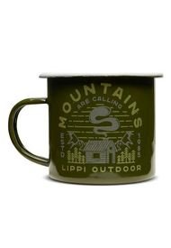 Tazón Unisex Mountain Vintage Mug Verde Lippi