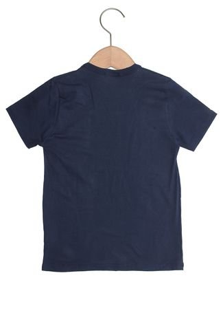 Camiseta Rovitex Manga Curta Menino Azul