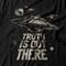 Camiseta Feminina The Truth Is Out There - Preto - Marca Studio Geek 