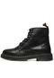 Bota Coturno Couro Colcci Matt Preta - Marca Colcci