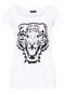 Camiseta Anna Flynn Tiger Branca - Marca Anna Flynn