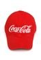 Boné Coca Cola Accessories Strapback Logo Bordado Vermelho - Marca Coca-cola