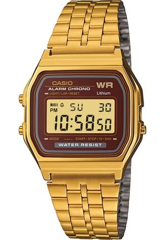 Relógio Casio Feminino A159WGEA5DF Dourado