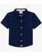 Conjunto Infantil Menino Camisa   Bermuda Milon Azul Marinho - Marca Milon