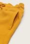 Bermuda Infantil de Moletom GAP Logo Amarela - Marca GAP