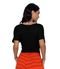 Blusa Cropped Com Decote V Malha Delicate Rovitex Preto - Marca Rovitex