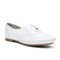 Sapato Feminino Oxford Estilo Pleno de Couro Confortável  Branco - Marca Estilo Pleno