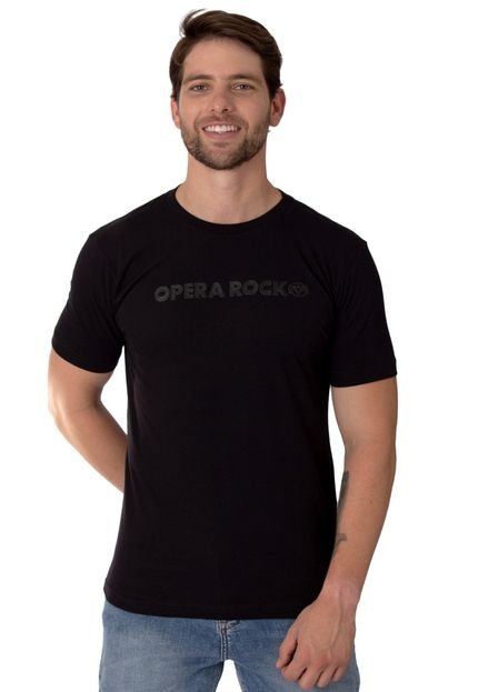 Camiseta Masculina Operarock Preto - Marca Opera Rock